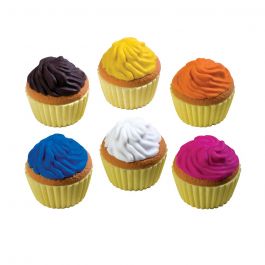 12x Pcs mix ToyPlaya compatible with The Cupcake Shoppe 3D Scented Erasers Novelty Toys Favors and Games